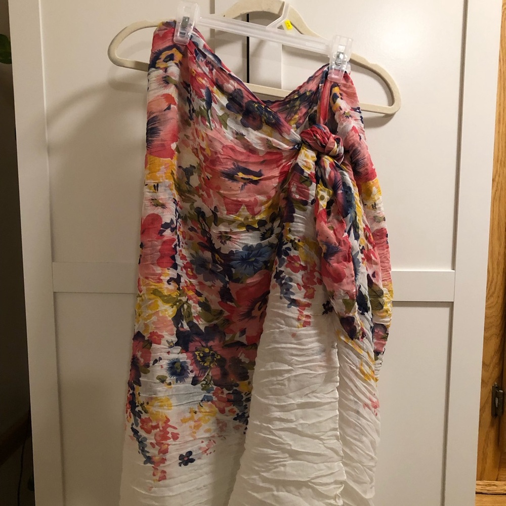 Laura Large Scarf or Sarong NWOT